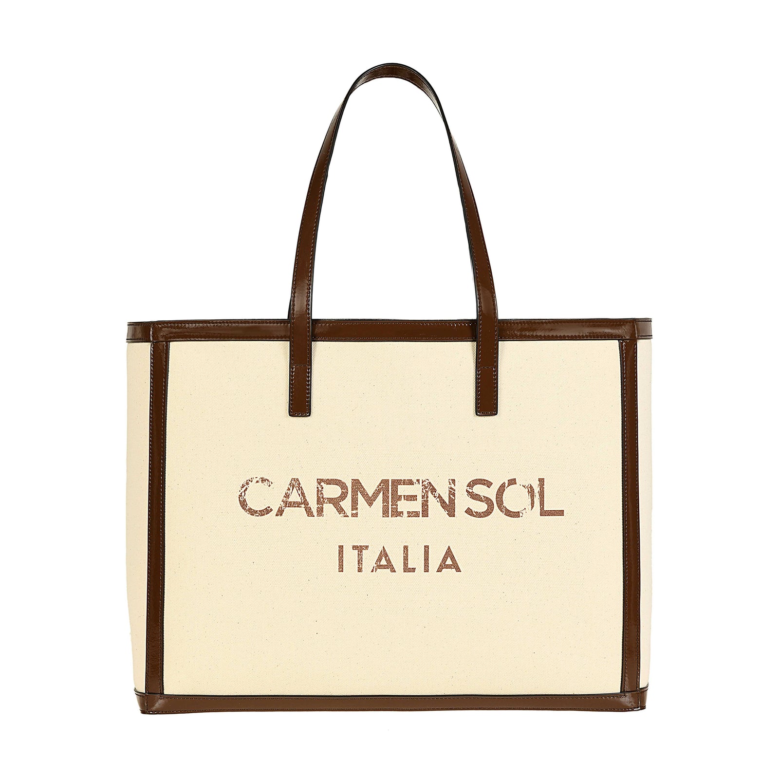 Roma Carmen Sol large tote in color brown