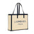 Navy blue Roma large tote bags for women