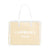 Made in Italy large tote bag in color white