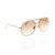 Nude sunglasses for women from Carmen Sol, Aviator sunglasses