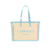 big purse in baby blue for any occasion