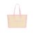 baby pink canvas big purse from Carmen Sol