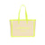 beach purse in color neon yellow from Carmen Sol