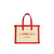 Carmen Sol red canvas beach purse for the kids