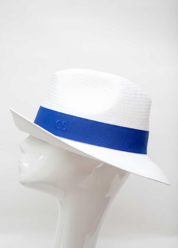 Made in Italy Dolores wide brim sun hat in color dark blue