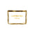 Gold clear purse from Carmen Sol perfect for any season and outfit