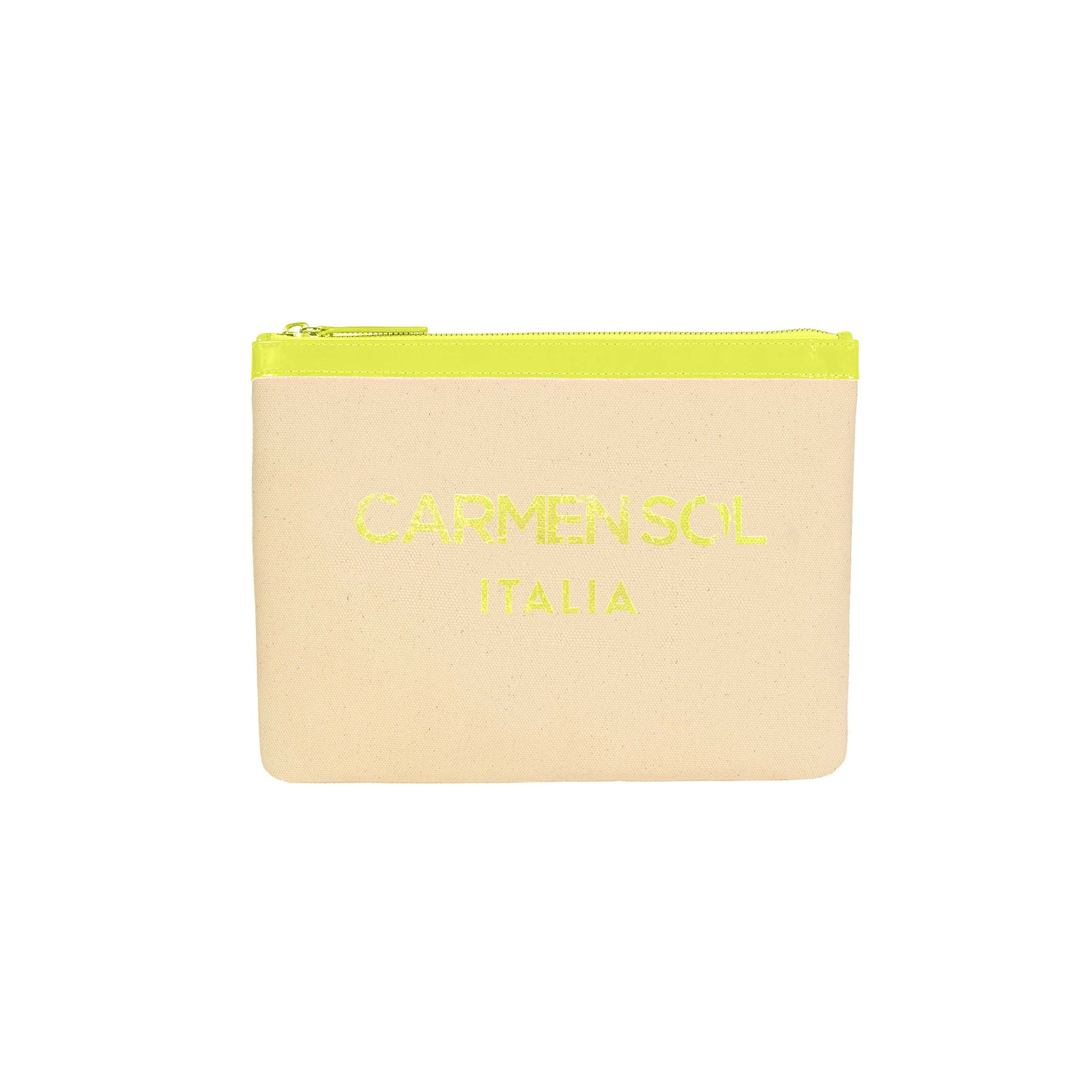 neon yellow canvas purse perfect for any outfit