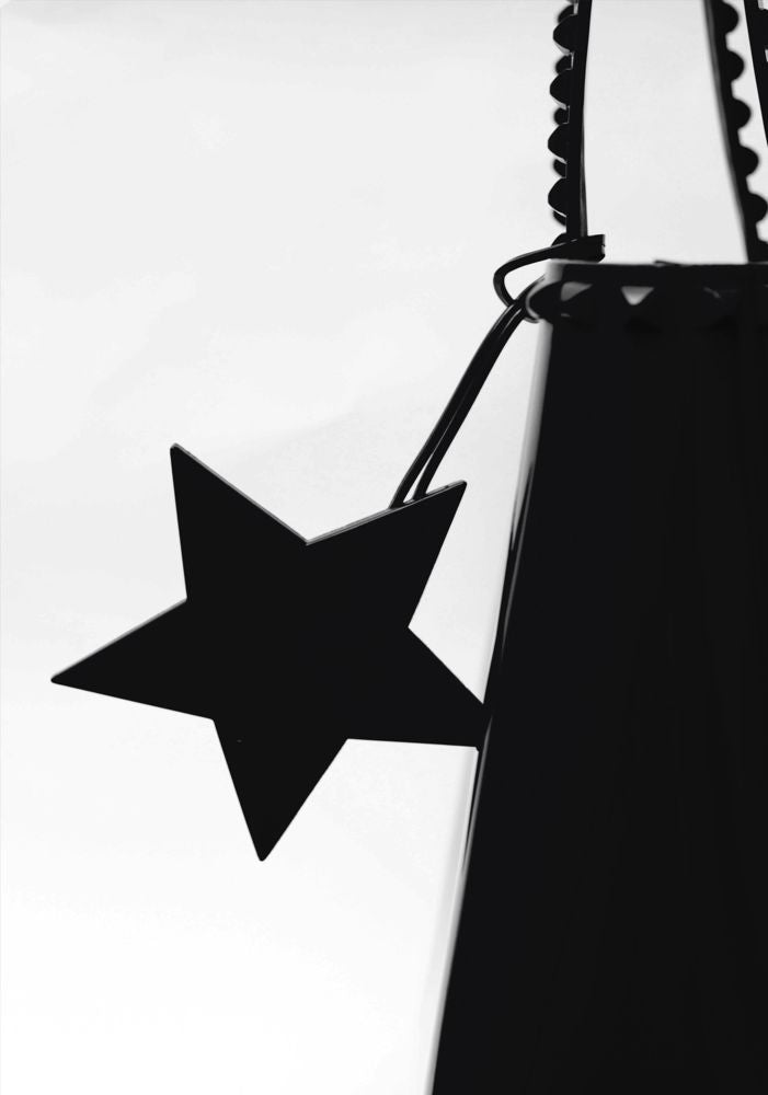 Stella Grande Carmen Sol bag charms in color black